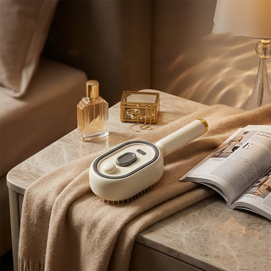 Peigne de massage électrique brumisateur à coussin d’air