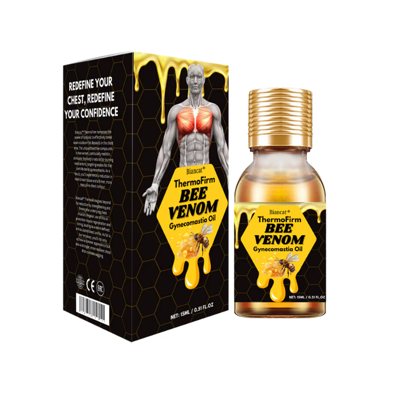 Huile de gynécomastie au venin d'abeille ThermoFirm