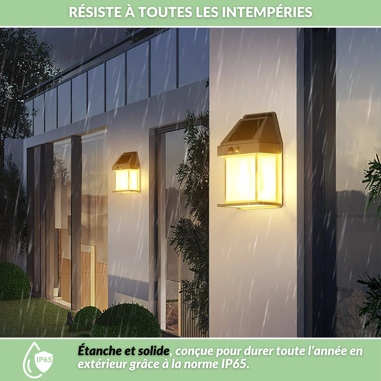 Lampe Solea - L'éclairage solaire avec détecteur de mouvement