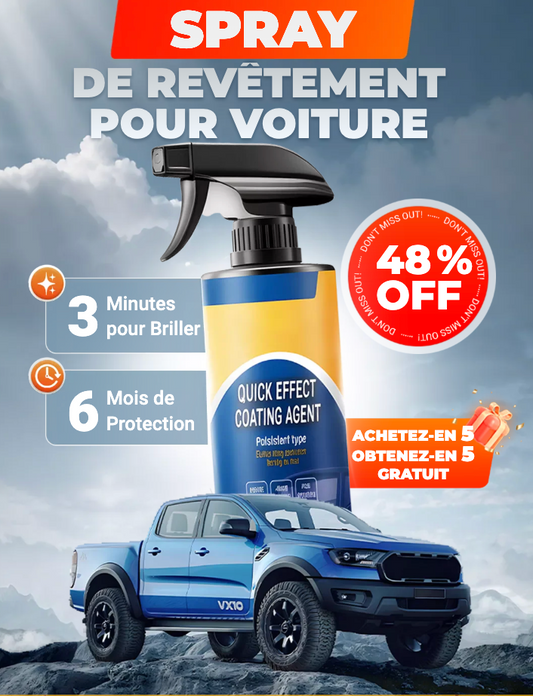 SPRAY DE REVÊTEMENT POUR VOITURE