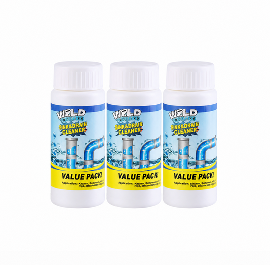 Nettoyant puissant pour éviers et canalisations – Pack de 3