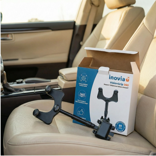 VisionGrip 360 - Support de téléphone pour voiture